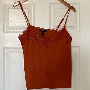 Forever 21 Eyelash Lace Camisole